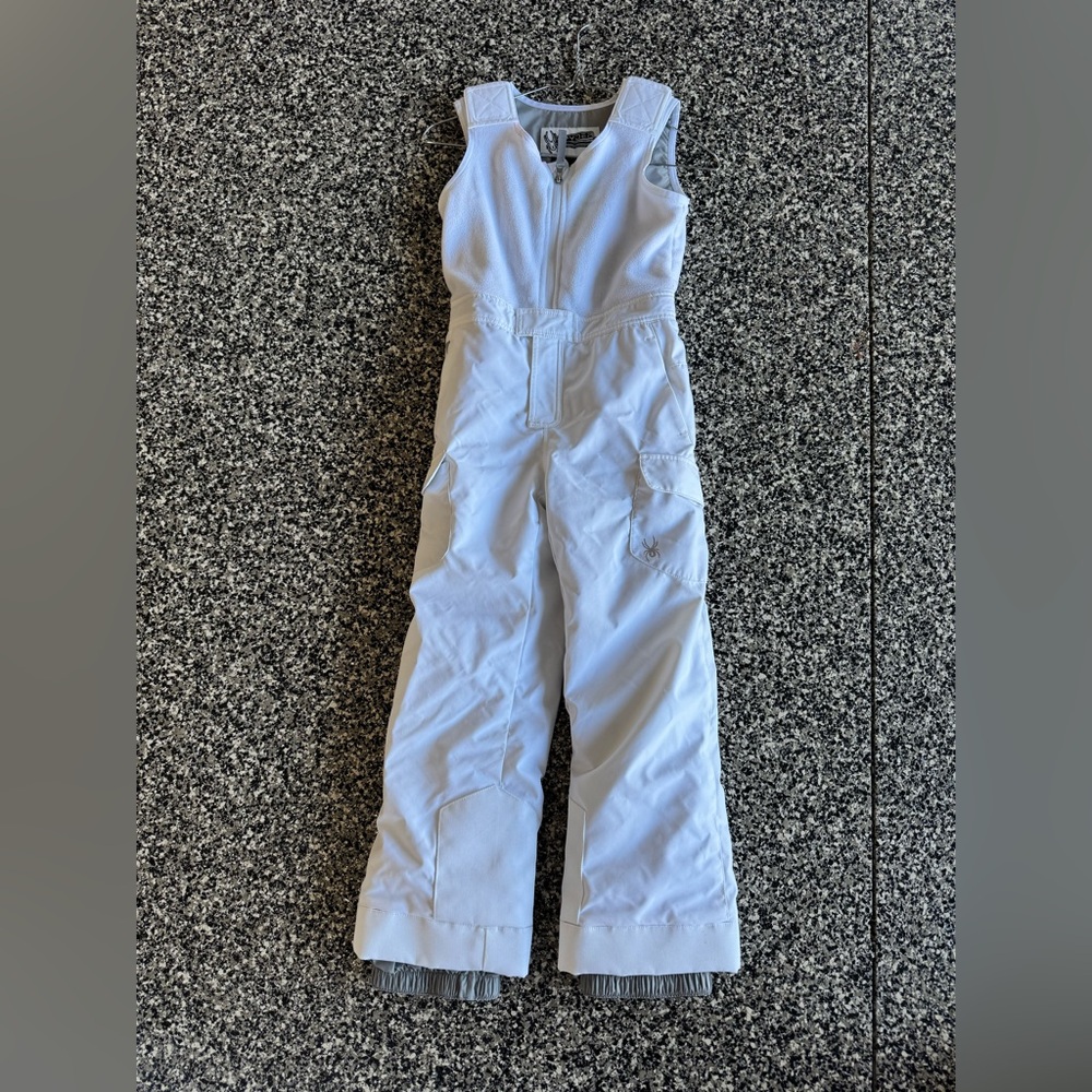 Spyder Kids White One Piece Snowsuit